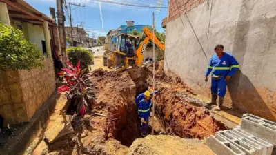Obra de microdrenagem em Itinga promete fim dos alagamentos em Lauro de Freitas