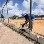 Obras da nova Arena Poeirão avançam em Lauro de Freitas com nova etapa de requalificação