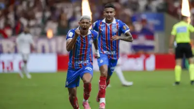 Bahia vence Internacional, chega a 40 pontos e assume a 5ª colocação na Série A
