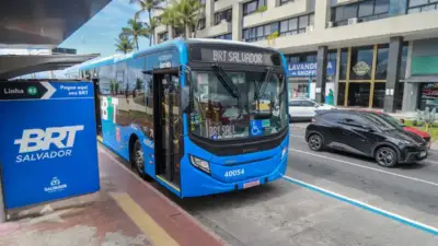 BRT na rua de Salvador-BA