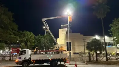 Iluminação de Salvador ganha reforço especial para a Trezena de Santa Dulce