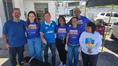 Lauro de Freitas vacina 7.883 cães e gatos contra a raiva nos Dias D; campanha segue até 31 de agosto