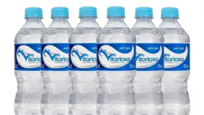 Anvisa interdita água mineral Vitoriosa após laudo detectar coliformes totais