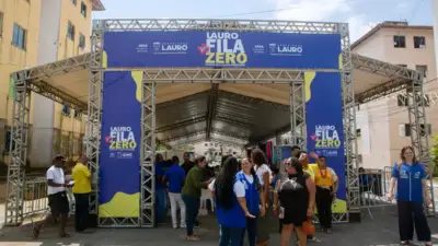 Programa Fila Zero mantém saúde no feriado de 7 de setembro em Lauro de Freitas