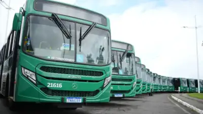 fila de ônibus de Salvador