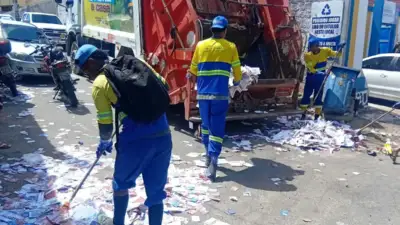 Garis pimpando as ruas de Lauro de Freiats