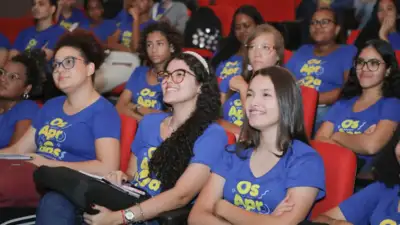 alunos em aulão