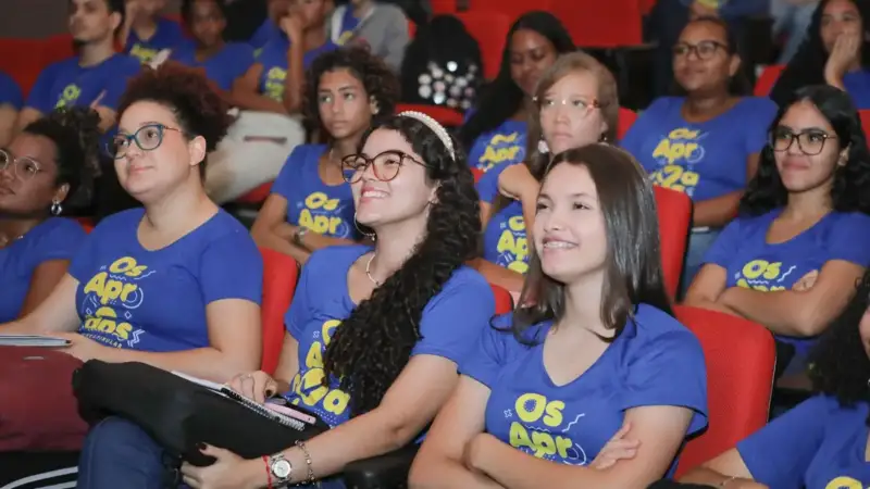 alunos em aulão