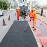 Salvador recebe 15,7 mil toneladas de asfalto por mês em manutenção de vias